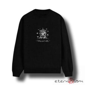 Ghostcore Graphic "Falling Apart Softly" Unicorn Sweater