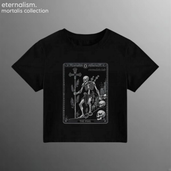 Mortalis Tarot Crop Tee - The Fool