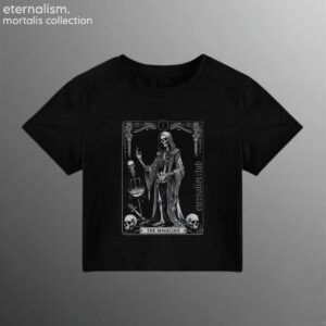 Mortalis Tarot Crop Tee - The Magician