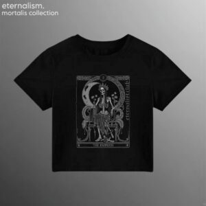Mortalis Tarot Crop Tee - The Empress