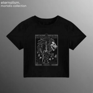 Mortalis Tarot Crop Tee - Strength