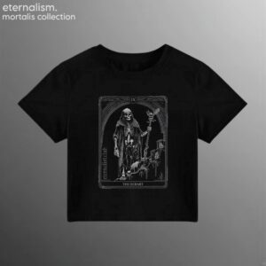 Mortalis Tarot Crop Tee - The Hermit