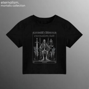 Mortalis Tarot Crop Tee - Justice