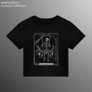 Mortalis Tarot Crop Tee - The Hanged Man
