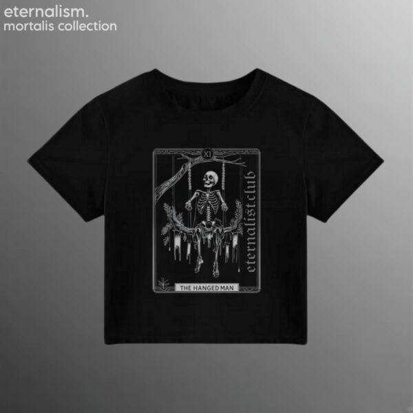 Mortalis Tarot Crop Tee - The Hanged Man