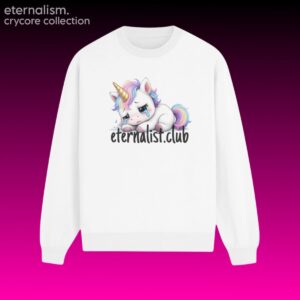 Crycore Sweater - Laying Unicorn