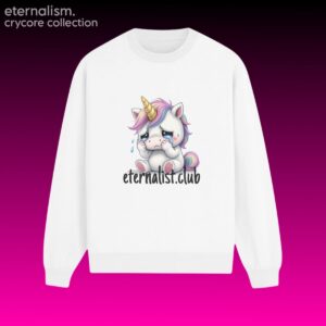 Crycore Sweater - Crying Unicorn