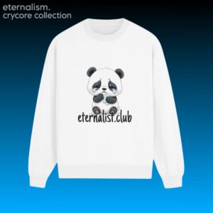 Crycore Sweater - Teary Eyed Panda