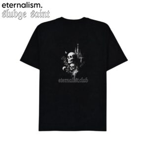SLUDGE SAINT OVERSIZED T-SHIRT - GOTHIC CHURCH