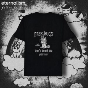 [fallen fantasy] t-shirt - free hugs... just kidding