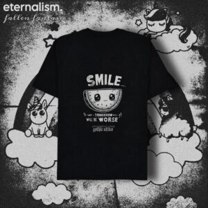 [fallen fantasy] t-shirt - smile... tomorrow will be worse