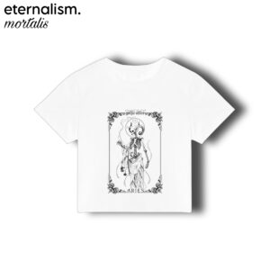 [mortalis. zodiac] crop tee - aries
