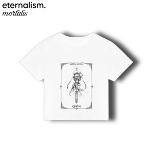 [mortalis. zodiac] crop tee - gemini