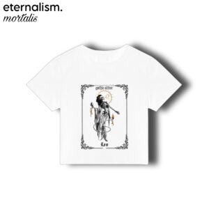 [mortalis. zodiac] crop tee - leo