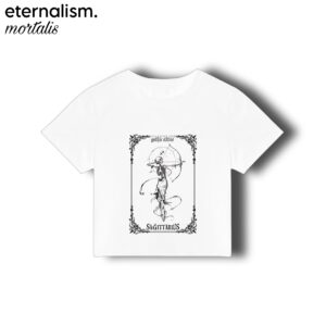 [mortalis. zodiac] crop tee - sagittarius