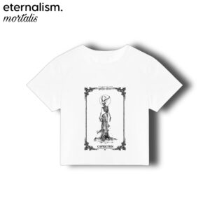 [mortalis. zodiac] crop tee - capricorn